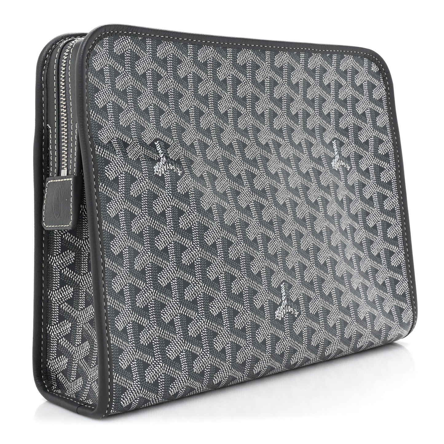 Goyardine Jouvence GM Toiletry Pouch Grey