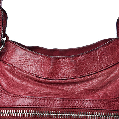 Balenciaga Agneau Giant 21 Silver Hardware City Pourpre 16 of 23