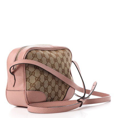 Gucci Monogram Mini Bree Messenger Bag Beige Soft Pink 3 of 14