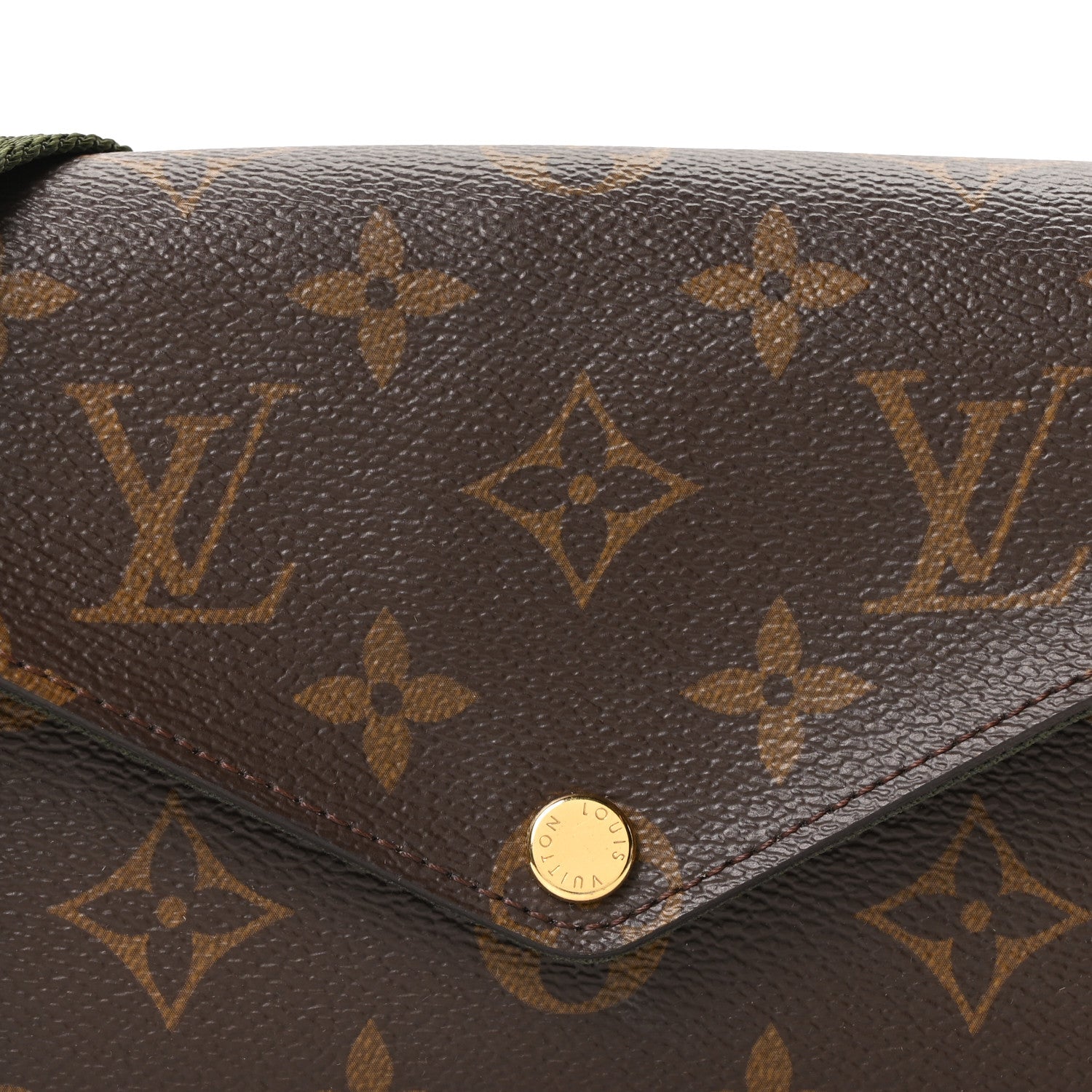 Louis Vuitton Monogram Felicie Strap & Go Kaki 7 of 9