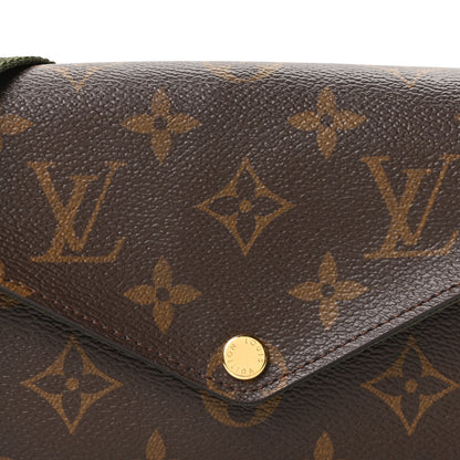 Louis Vuitton Monogram Felicie Strap & Go Kaki 7 of 9