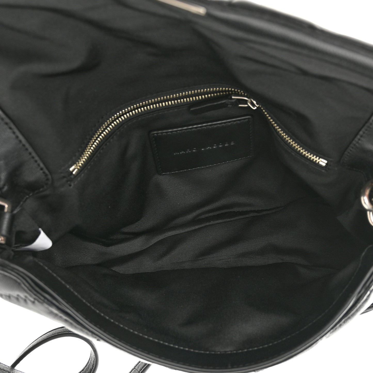 Lambskin Quilted J Marc Large Shoulder Bag Black