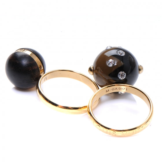 Magnetic Glitter Ring Set 6.5 Black
