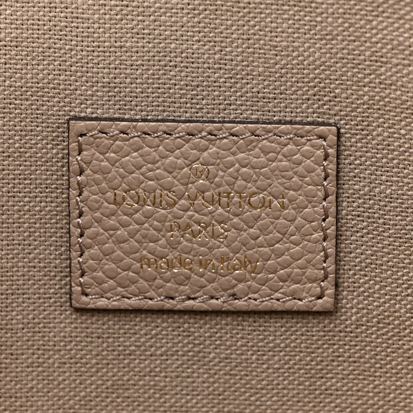 Empreinte Monogram Giant Felicie Pochette Tourterelle Creme