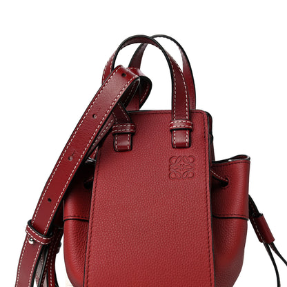 Loewe Calfskin Mini Hammock Shoulder Bag Dark Red 7 of 9