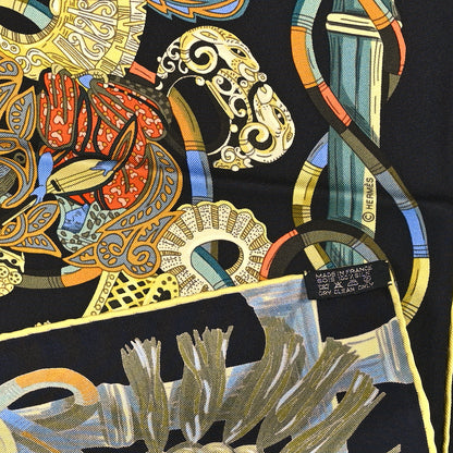 Hermes Silk Au Fil Du Carre Scarf 90 3 of 3