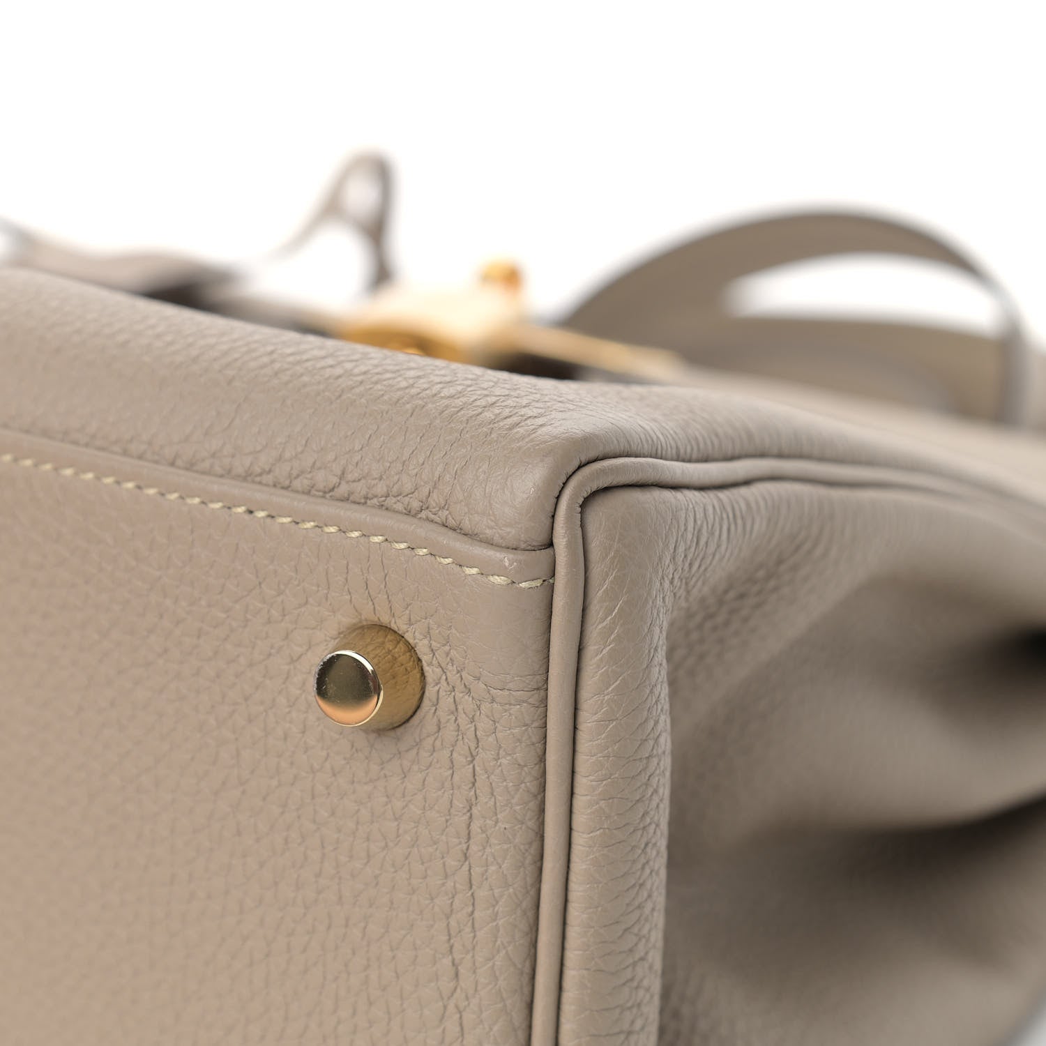 Hermes Togo Kelly Retourne 28 Gris Tourterelle 9 of 18