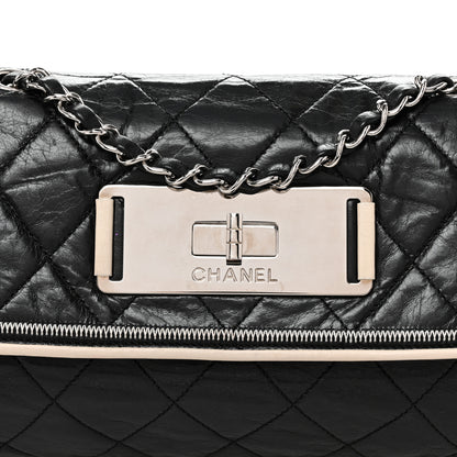 Chanel Lambskin East West Mademoiselle Flap Black 8 of 11