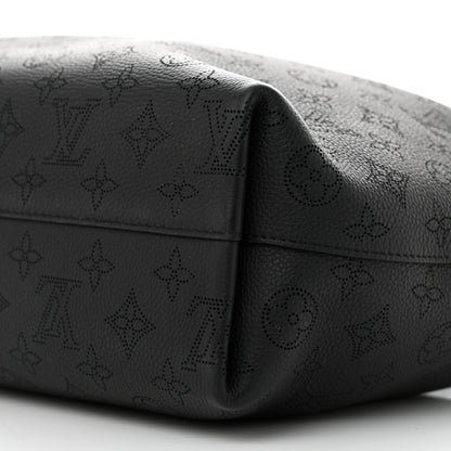 Louis Vuitton Mahina Why Knot MM Black 9 of 9