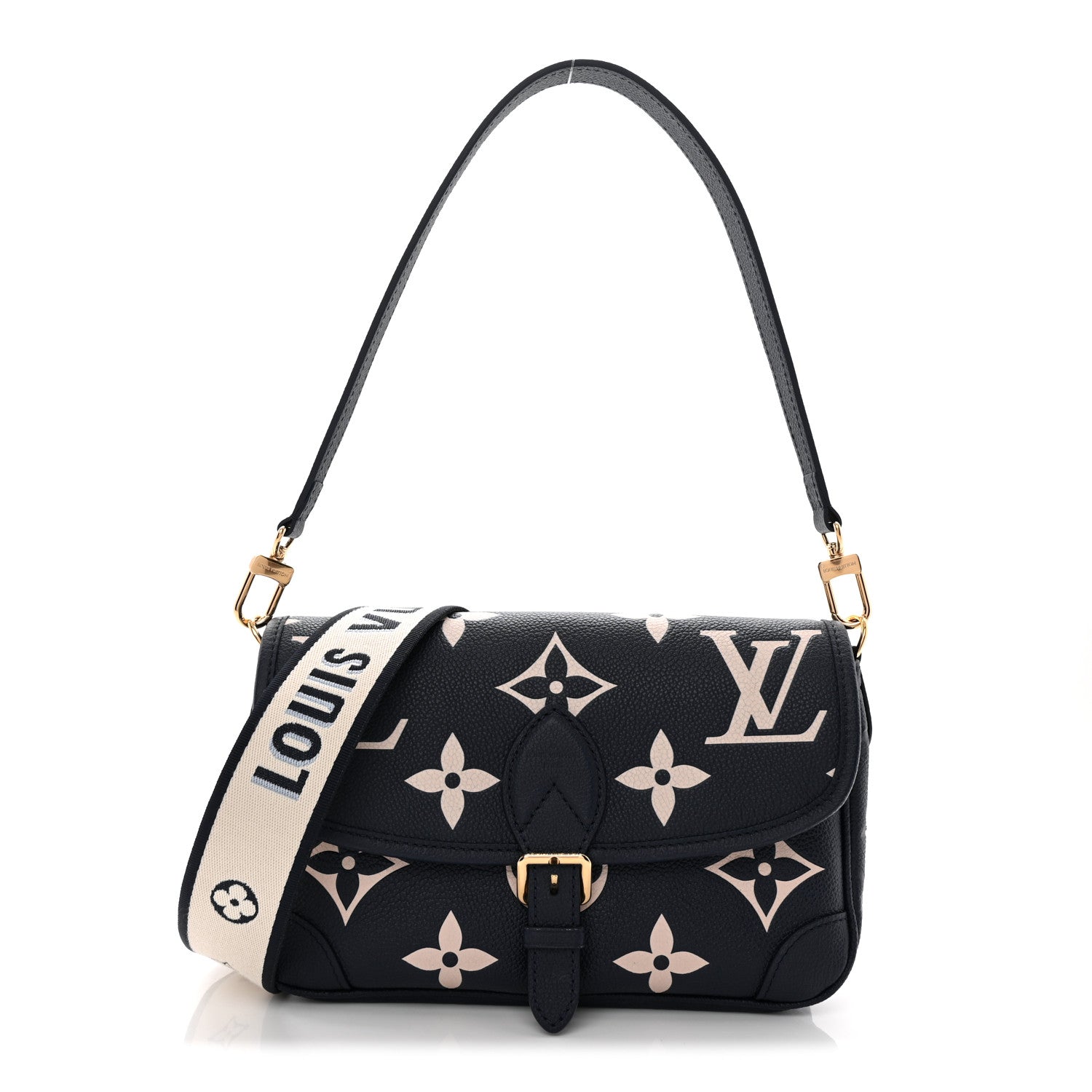 Louis Vuitton Empreinte Giant Monogram Diane Navy Creme 1 of 10