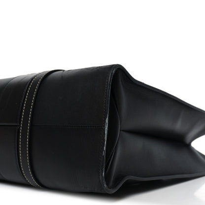 Chloe Calfskin Large Woody Tote Black 10 of 12