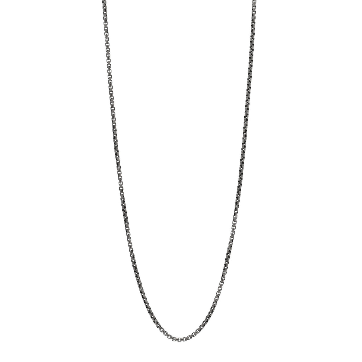 David Yurman Sterling Silver 2.5mm Box Chain Necklace 26" 1 of 4