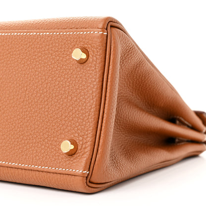 Hermes Togo Kelly Retourne 28 Gold 10 of 13
