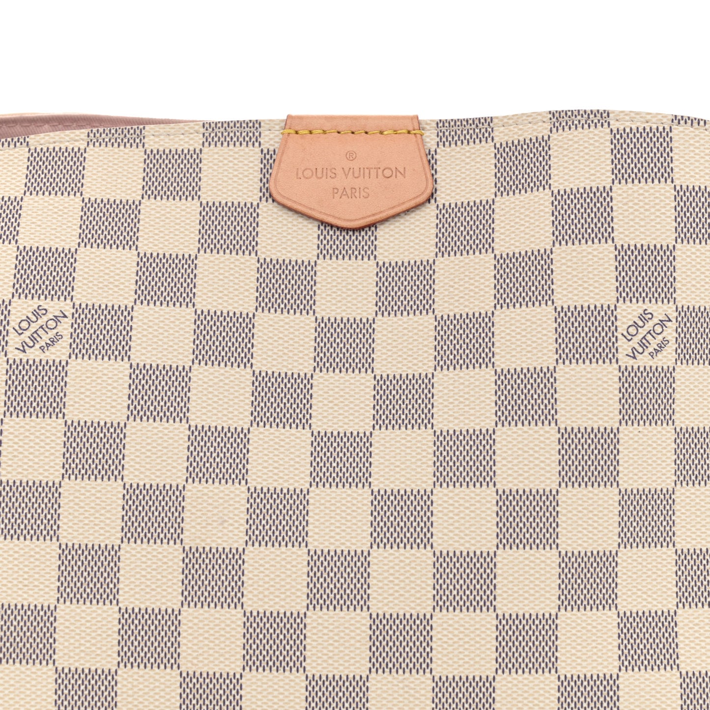 Damier Azur Graceful PM Rose Ballerine