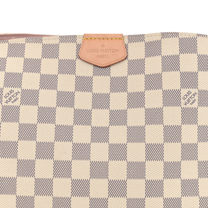Louis Vuitton Damier Azur Graceful PM Rose Ballerine 7 of 12