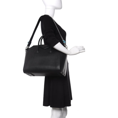 Givenchy Sugar Goatskin Medium Antigona Black 2 of 10