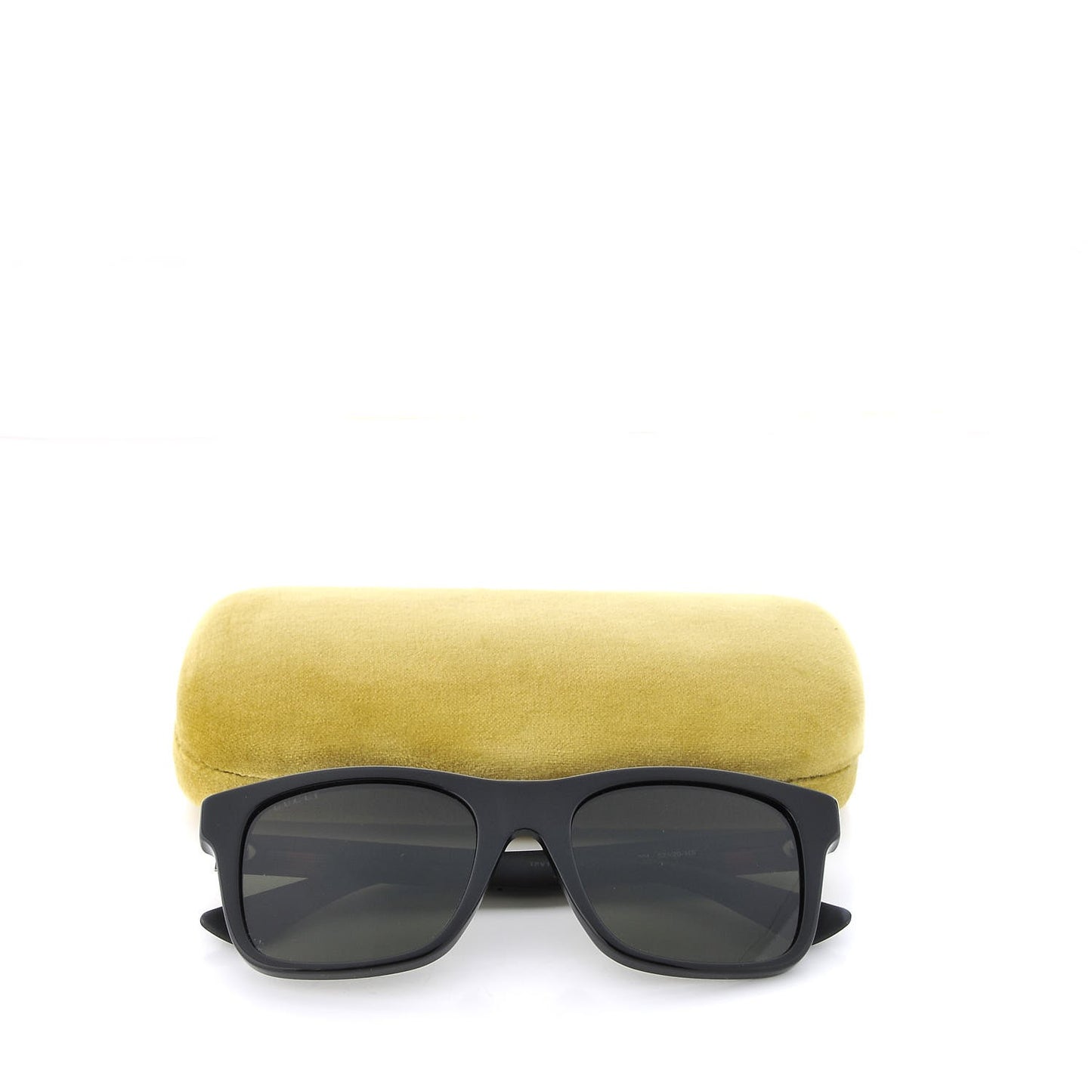 Web Square Frame GG0008S Sunglasses Black