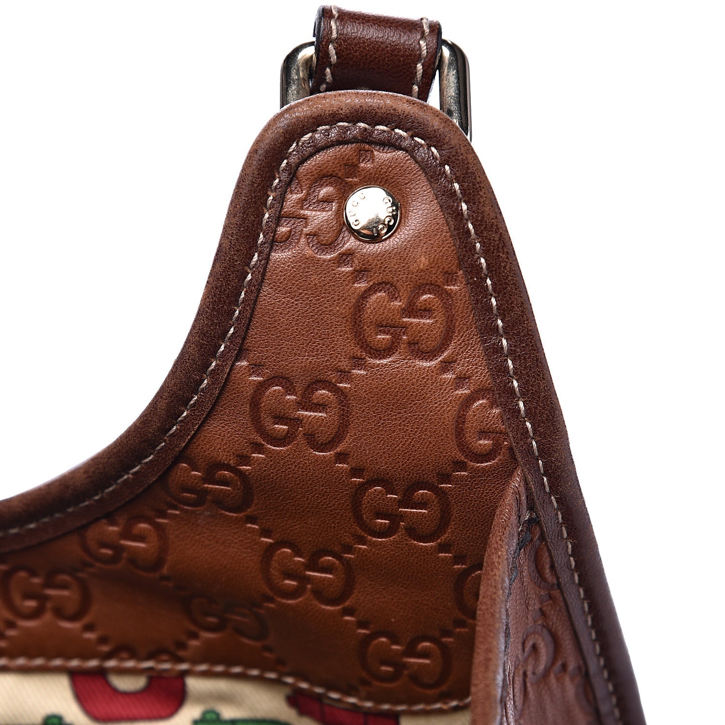 Guccissima Small Joy Shoulder Bag Brown