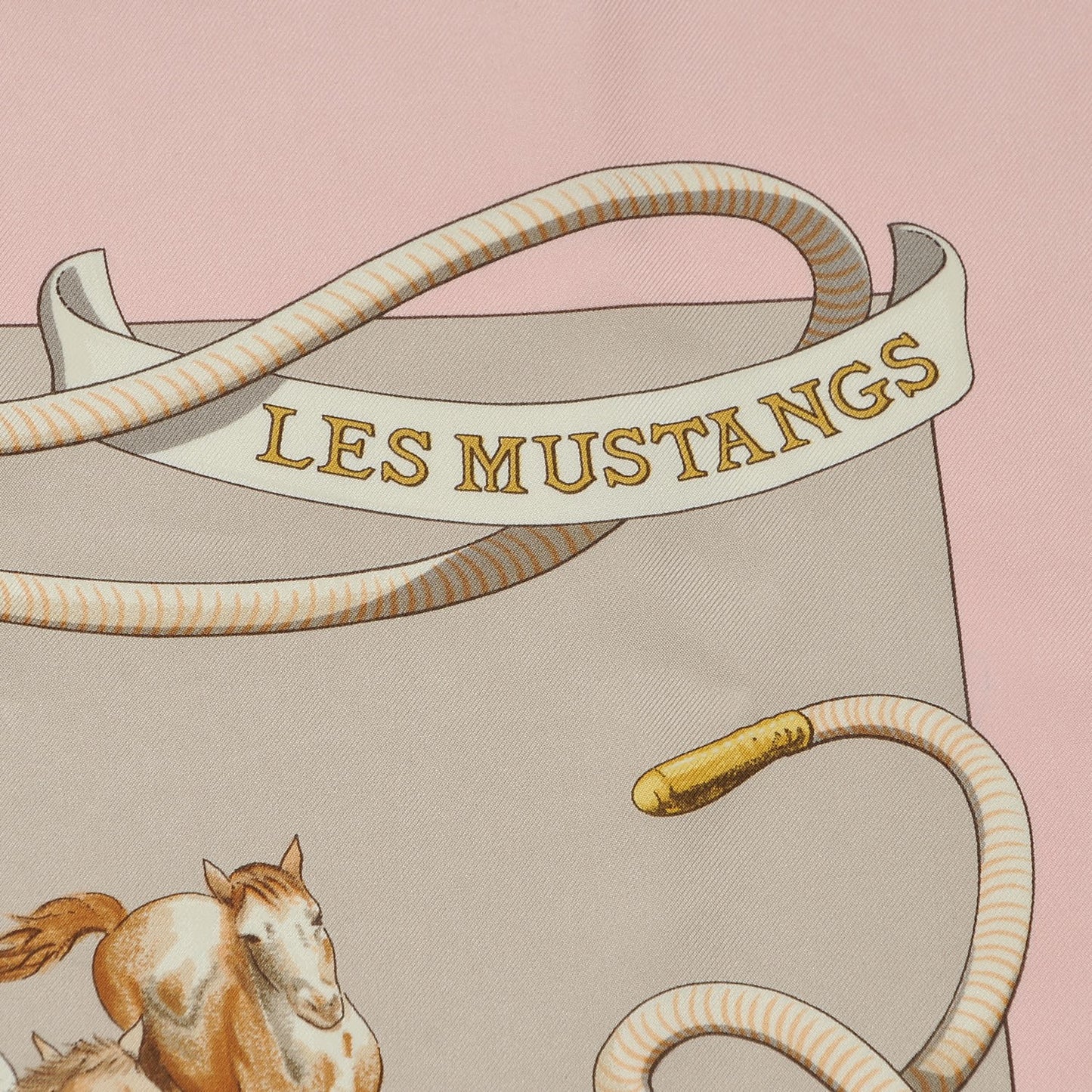Silk Les Mustangs Scarf 90