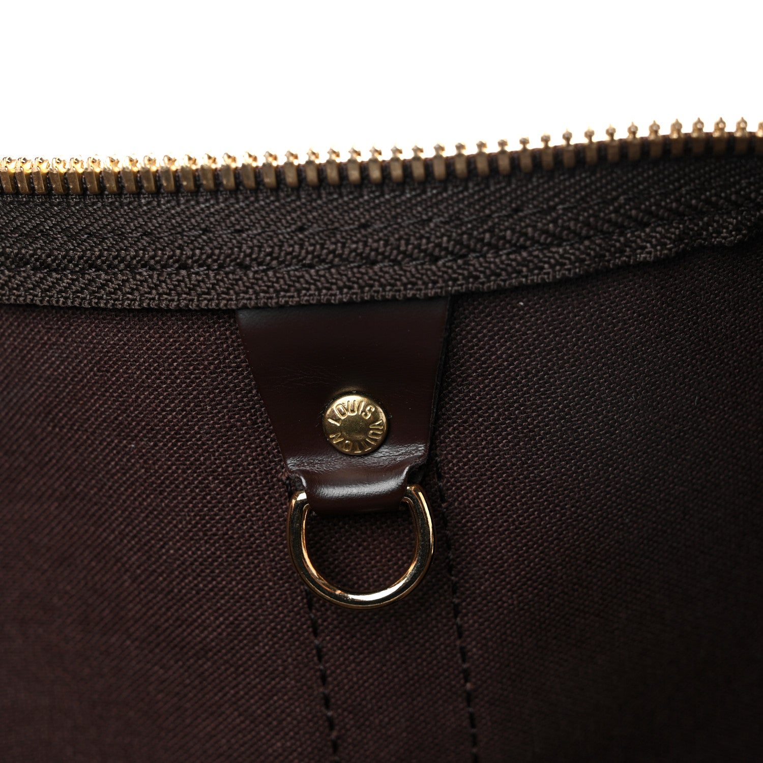 Louis Vuitton Damier Ebene Keepall Bandouliere 55 10 of 19