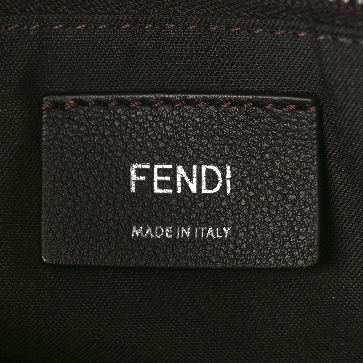 Fendi Vitello Dolce 4 Color Medium By The Way Boston Bag English Rose Latte Multicolor 7 of 9