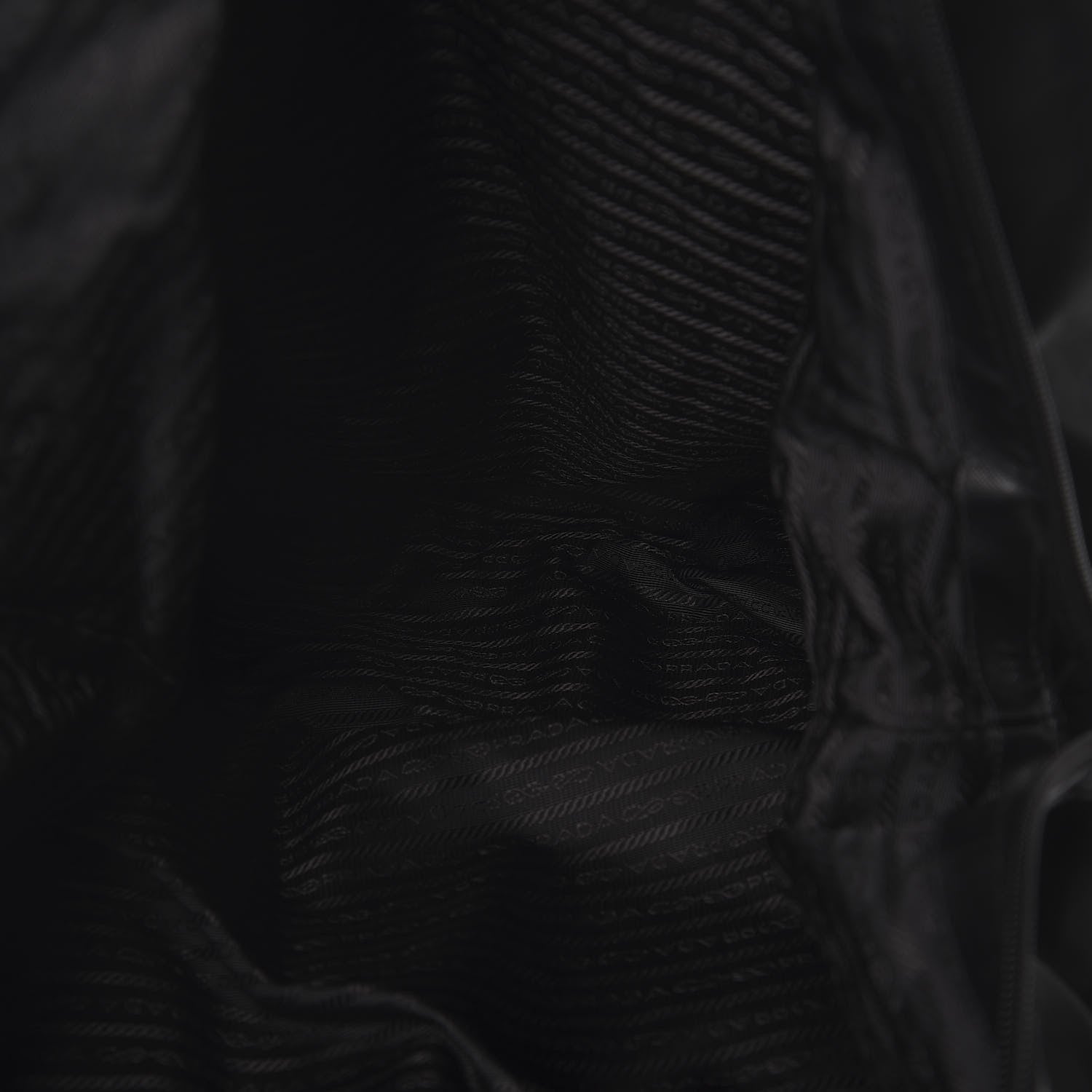Prada Tessuto Nylon Weekender Black 4 of 9