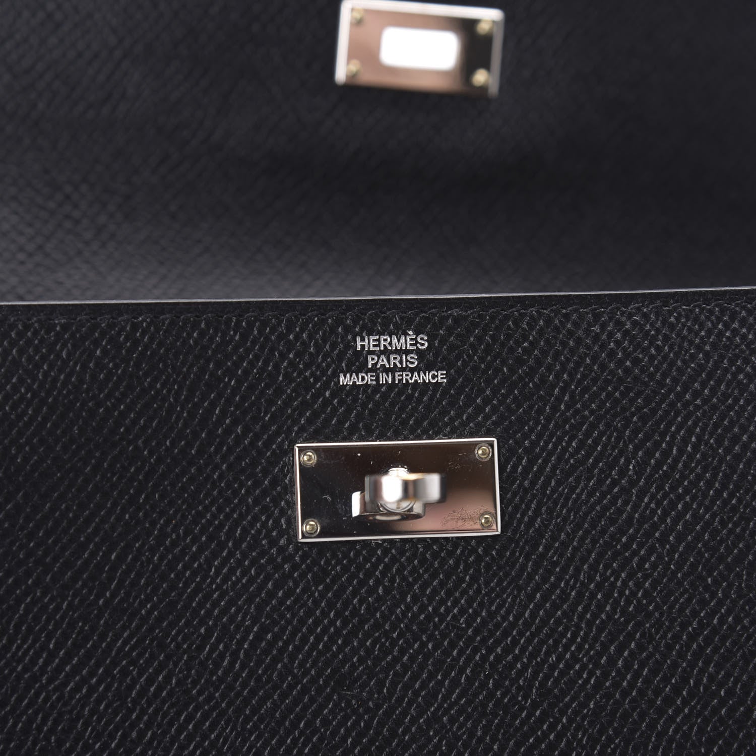Hermes Epsom Kelly Longue Wallet Black 8 of 10