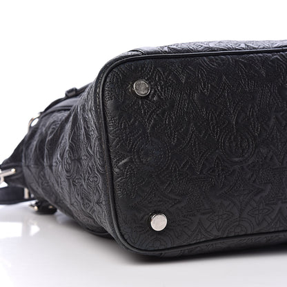 Louis Vuitton Monogram Lambskin Antheia Ixia MM Black 6 of 11