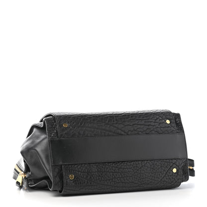 Chloe Pebbled Calfskin Dree Shoulder Bag Black 3 of 4