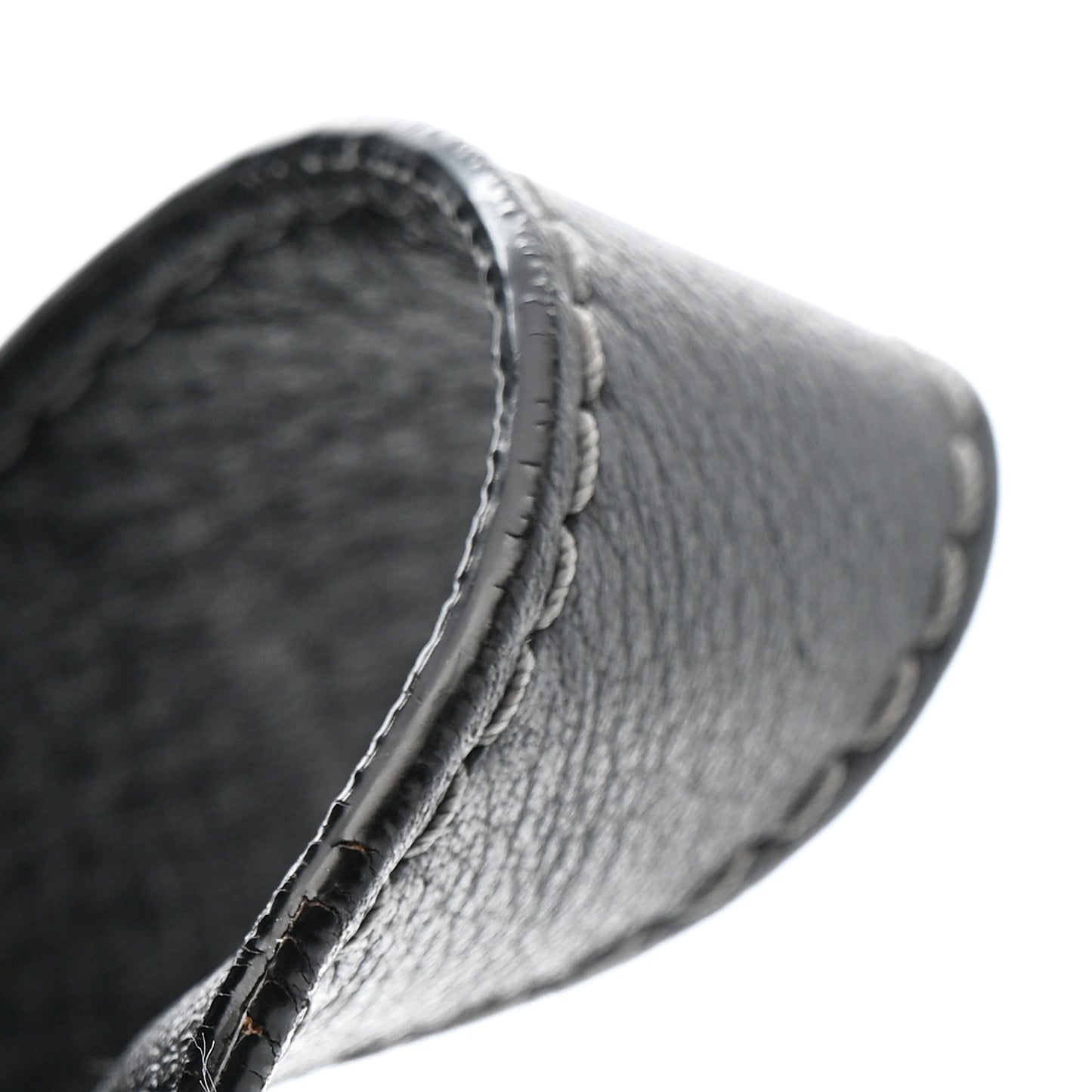 Calfskin Medium Marcie Round Crossbody Bag Black