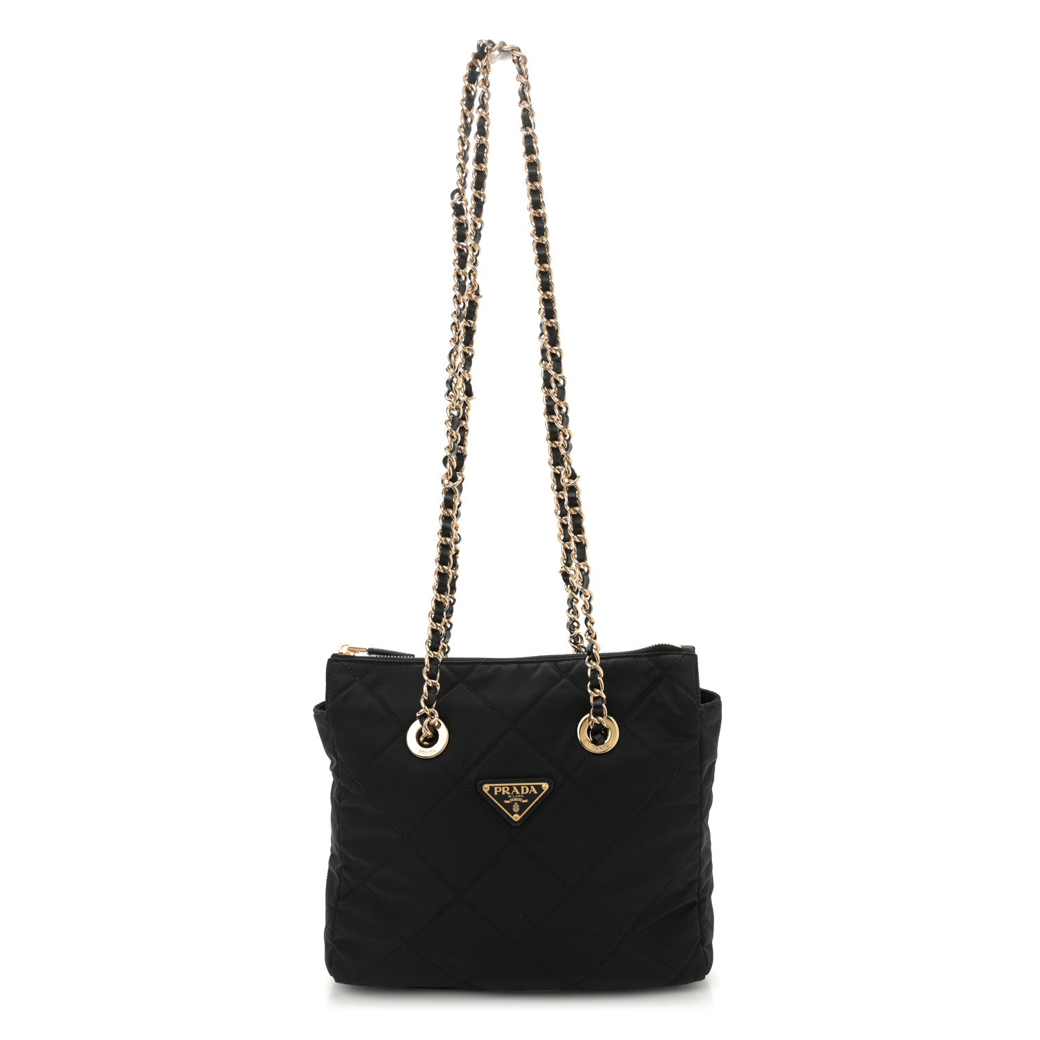 Prada Re-Nylon Saffiano Stitched Re-Edition 1995 Shoulder Bag Black 1 of 9