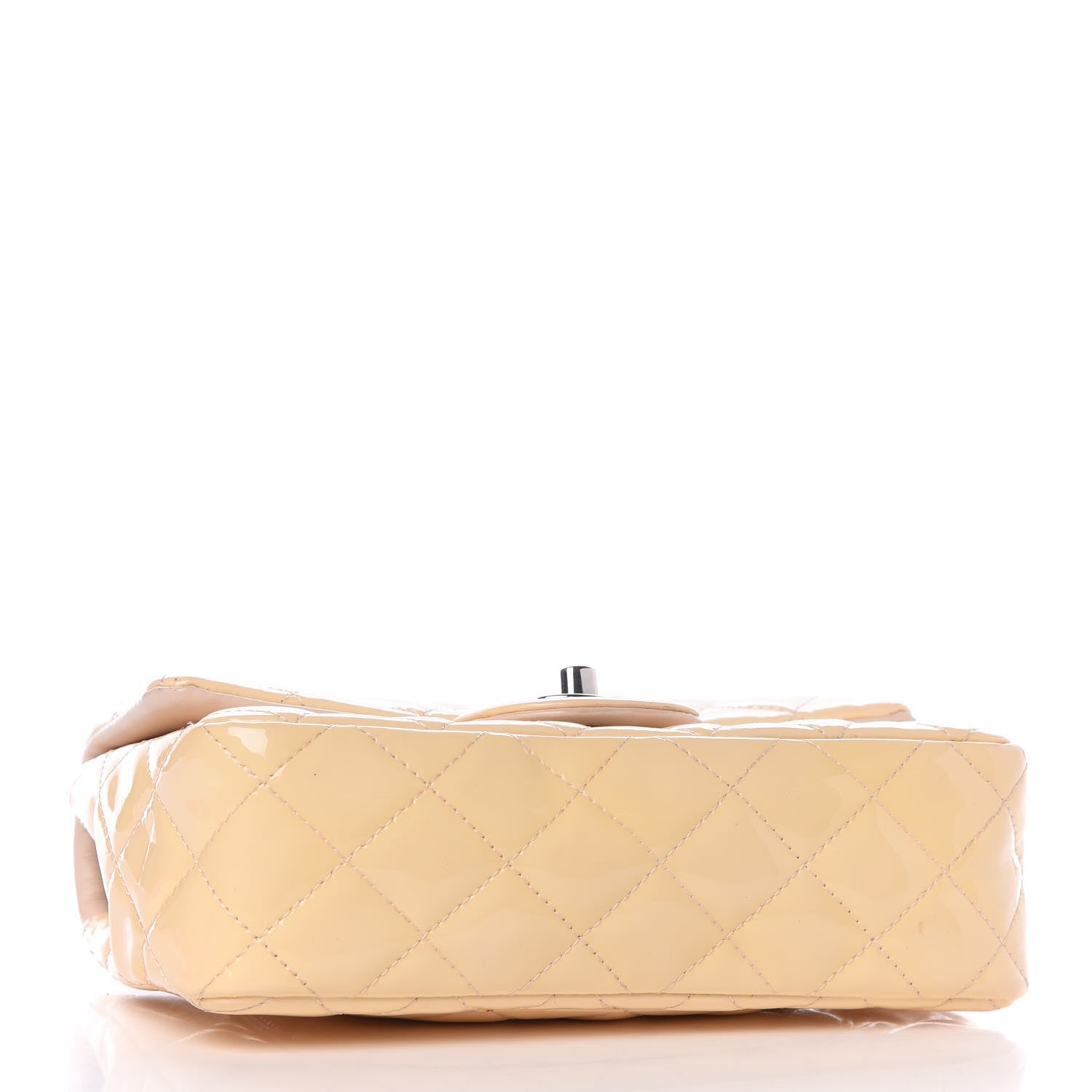 Chanel Patent Calfskin Quilted Mini Rectangular Flap Rose Clair 4 of 9
