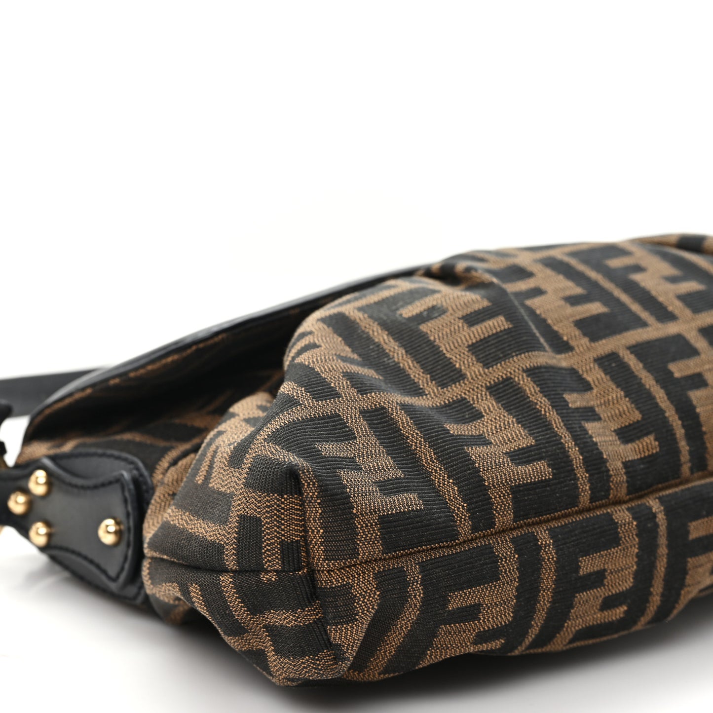 Zucca Sequin Chef Shoulder Bag Tobacco