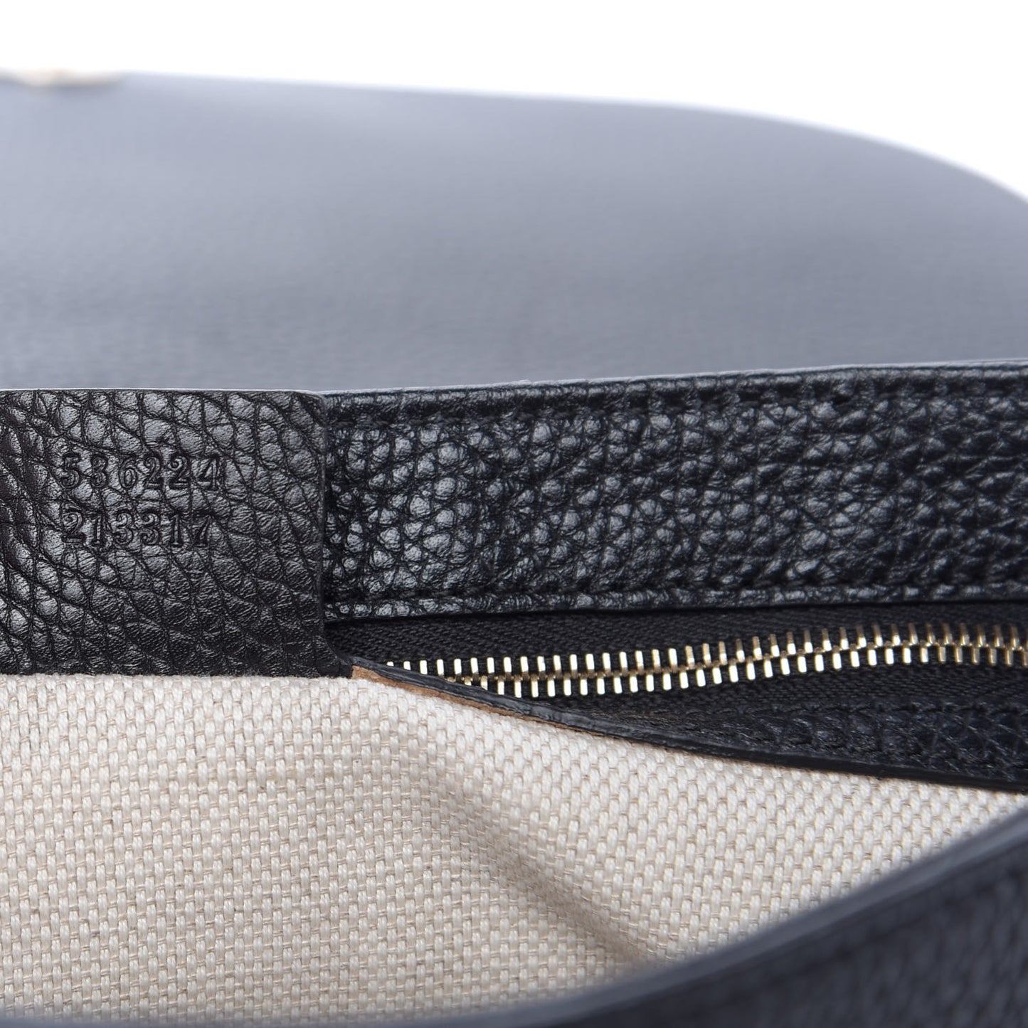 Pebbled Calfskin Medium Soho Flap Crossbody Black