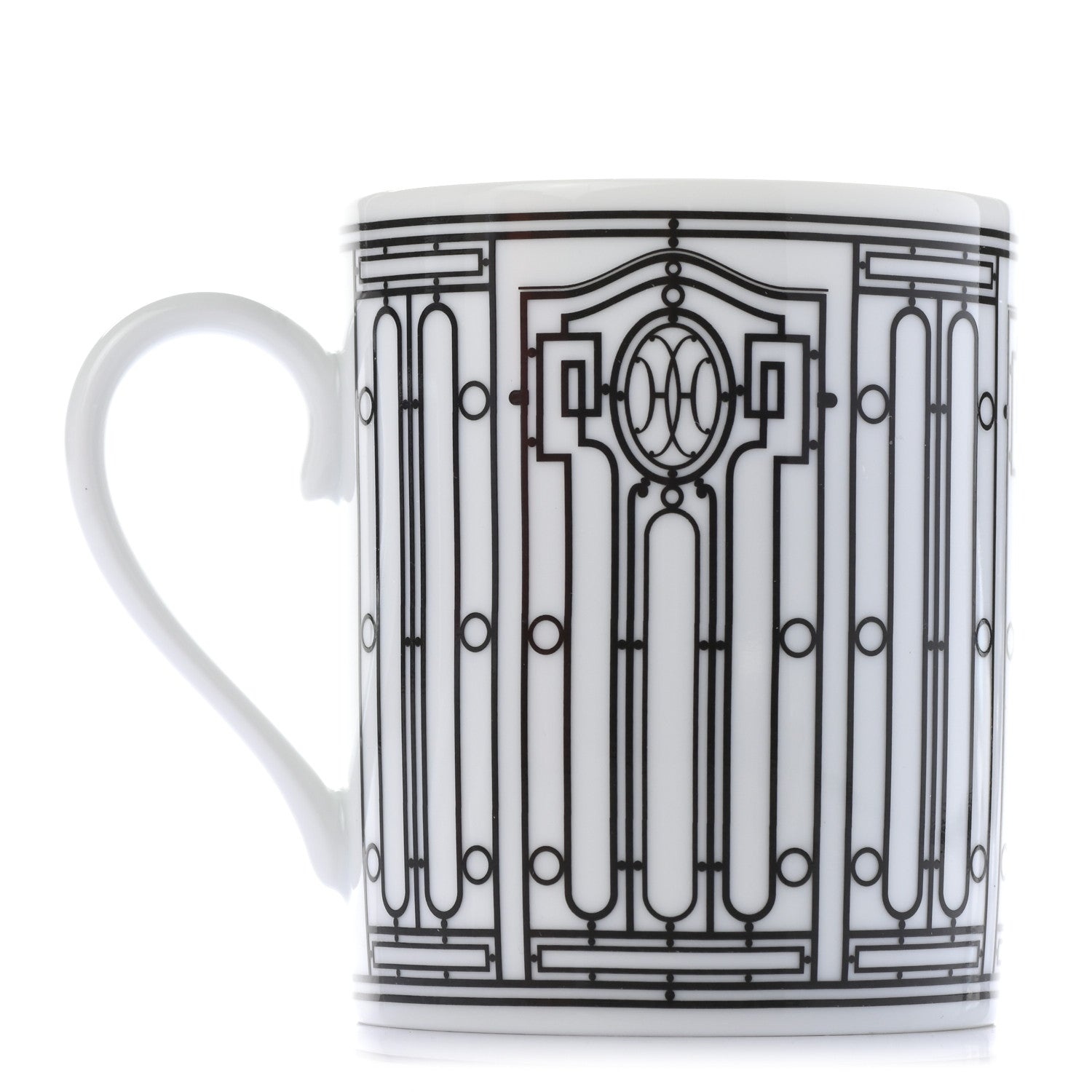 Hermes Porcelain H Deco Mug 1 of 6