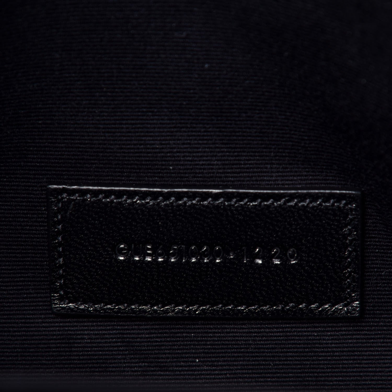 Saint Laurent Grain De Poudre Textured Mixed Matelasse Triquilt Monogram Clutch Blanc Vintage 7 of 7