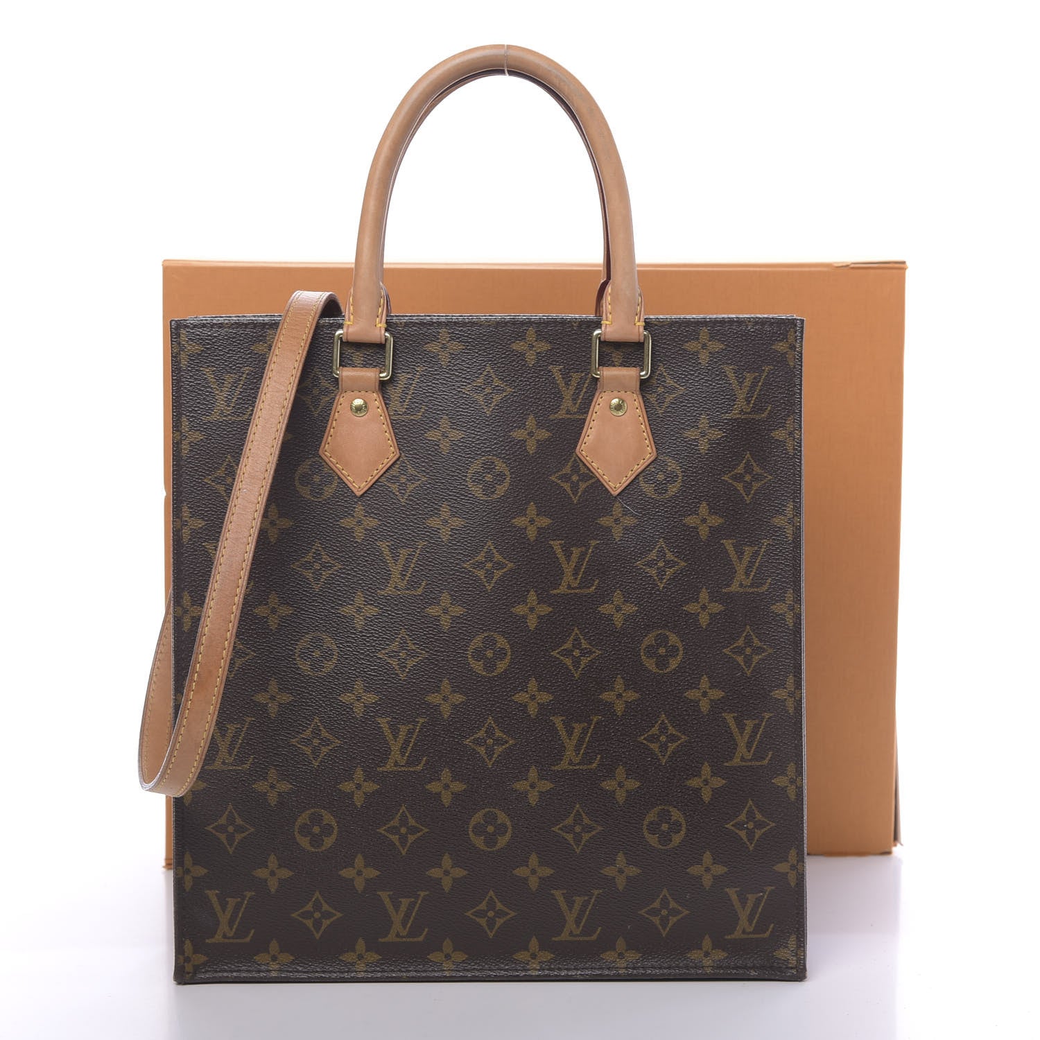 Louis Vuitton Monogram Sac Plat PM 13 of 13