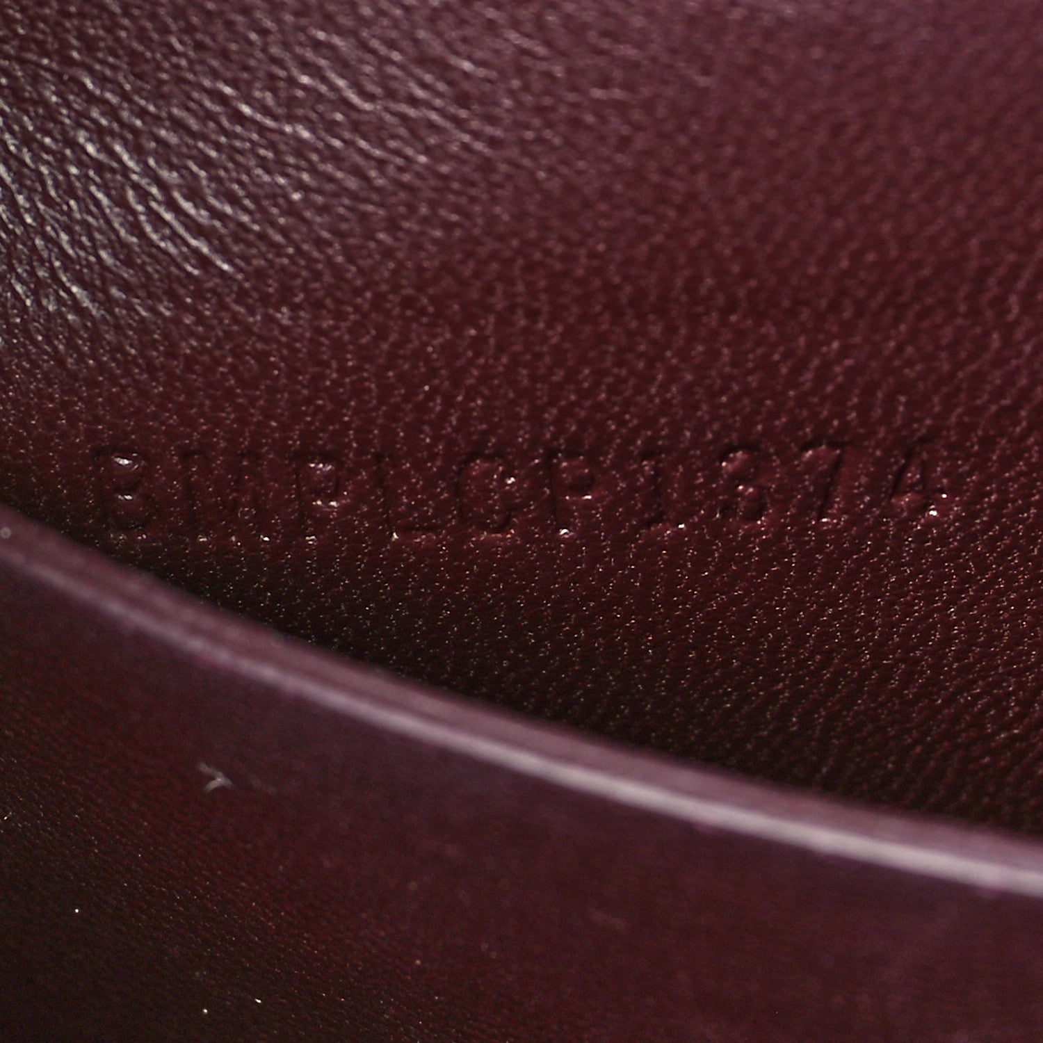 Burberry Smooth Calfskin Small Grace Bag Oxblood 7 of 10