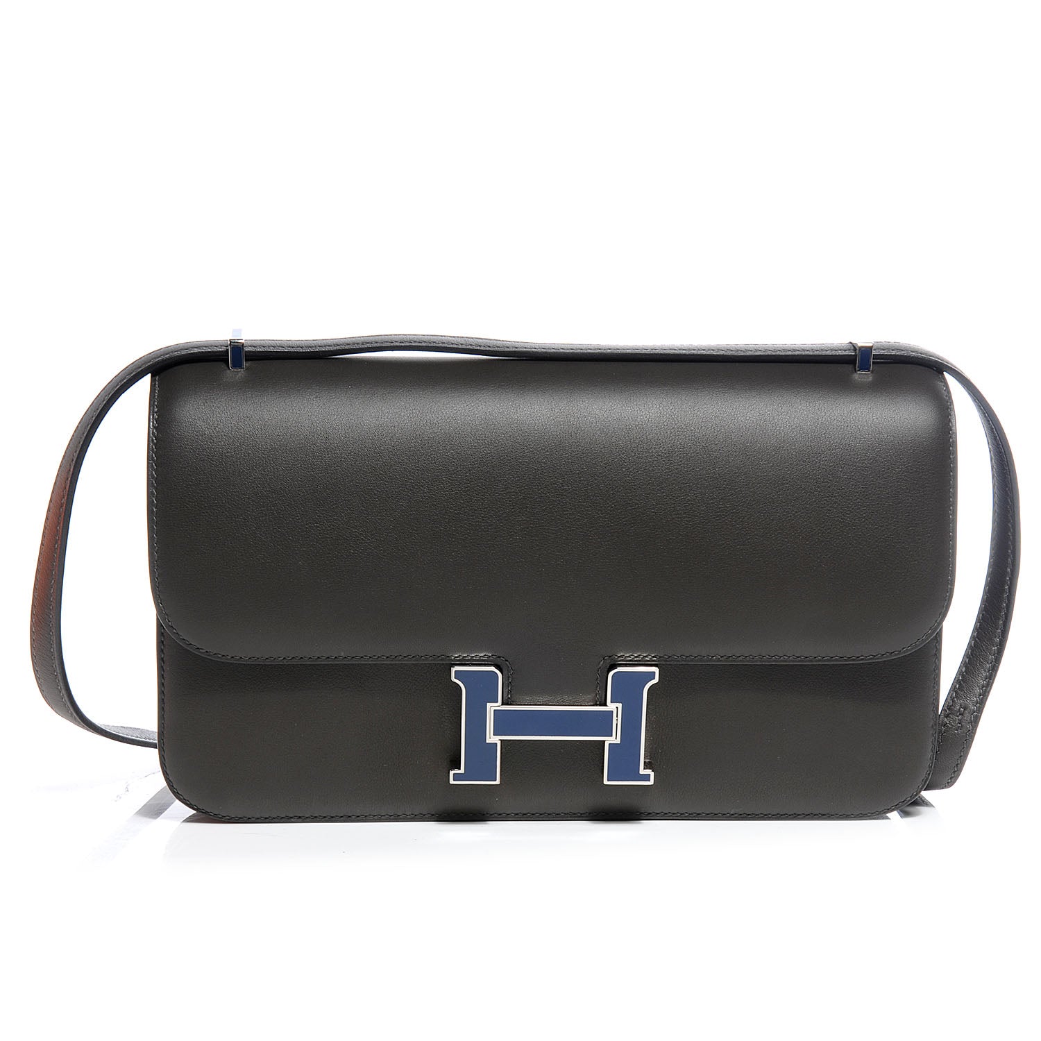 Hermes Veau Swift Constance Elan 25 Graphite 1 of 9