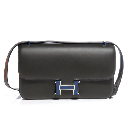 Hermes Veau Swift Constance Elan 25 Graphite 1 of 9