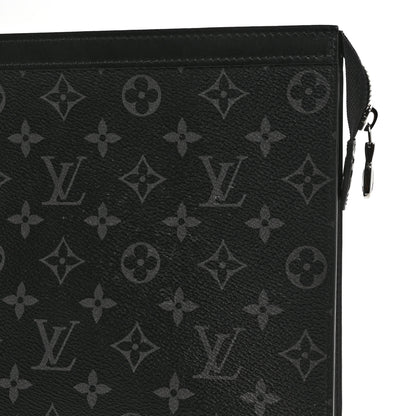 Louis Vuitton Monogram Eclipse Pochette Voyage MM 7 of 8