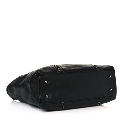 Chanel Smooth Calfskin Luxe Ligne Tote Black 3 of 14