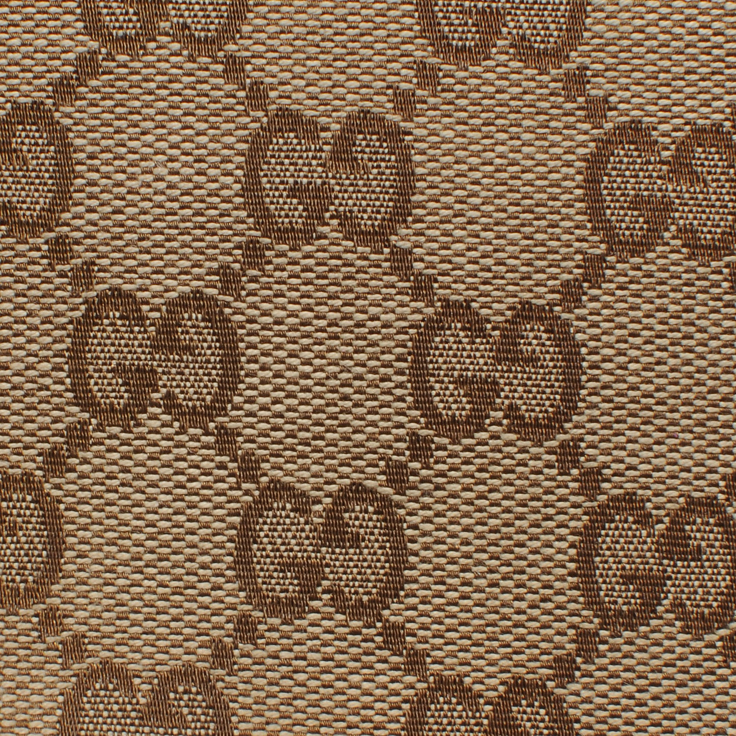 Monogram Calfskin Ladies Web Continental Wallet Beige Ebony Cocoa