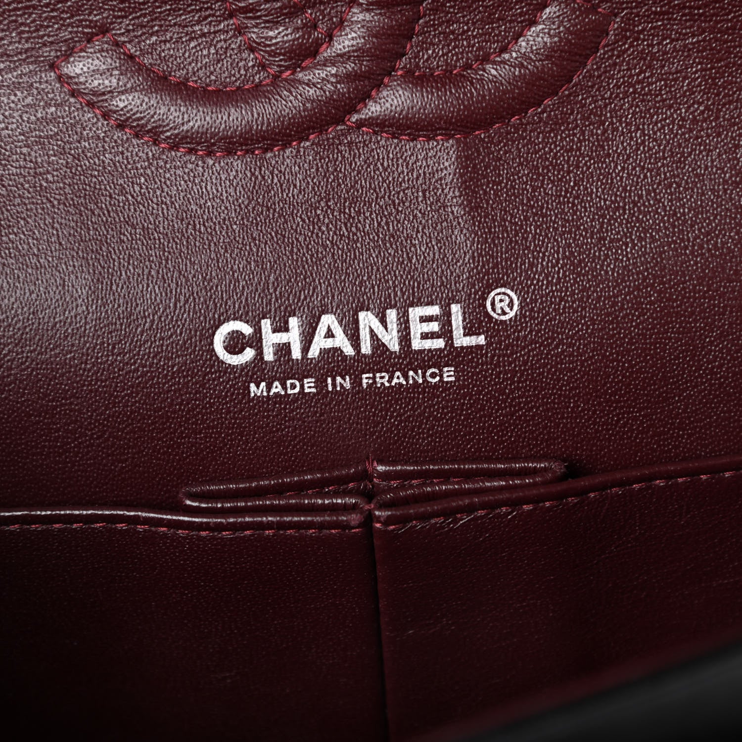Chanel Lambskin Quilted Medium Double Flap Black 6 of 10