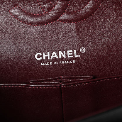 Chanel Lambskin Quilted Medium Double Flap Black 6 of 10