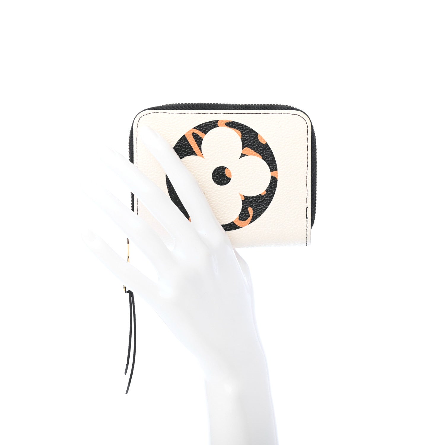 Louis Vuitton Monogram Giant Jungle Zippy Coin Purse Ivory 2 of 7