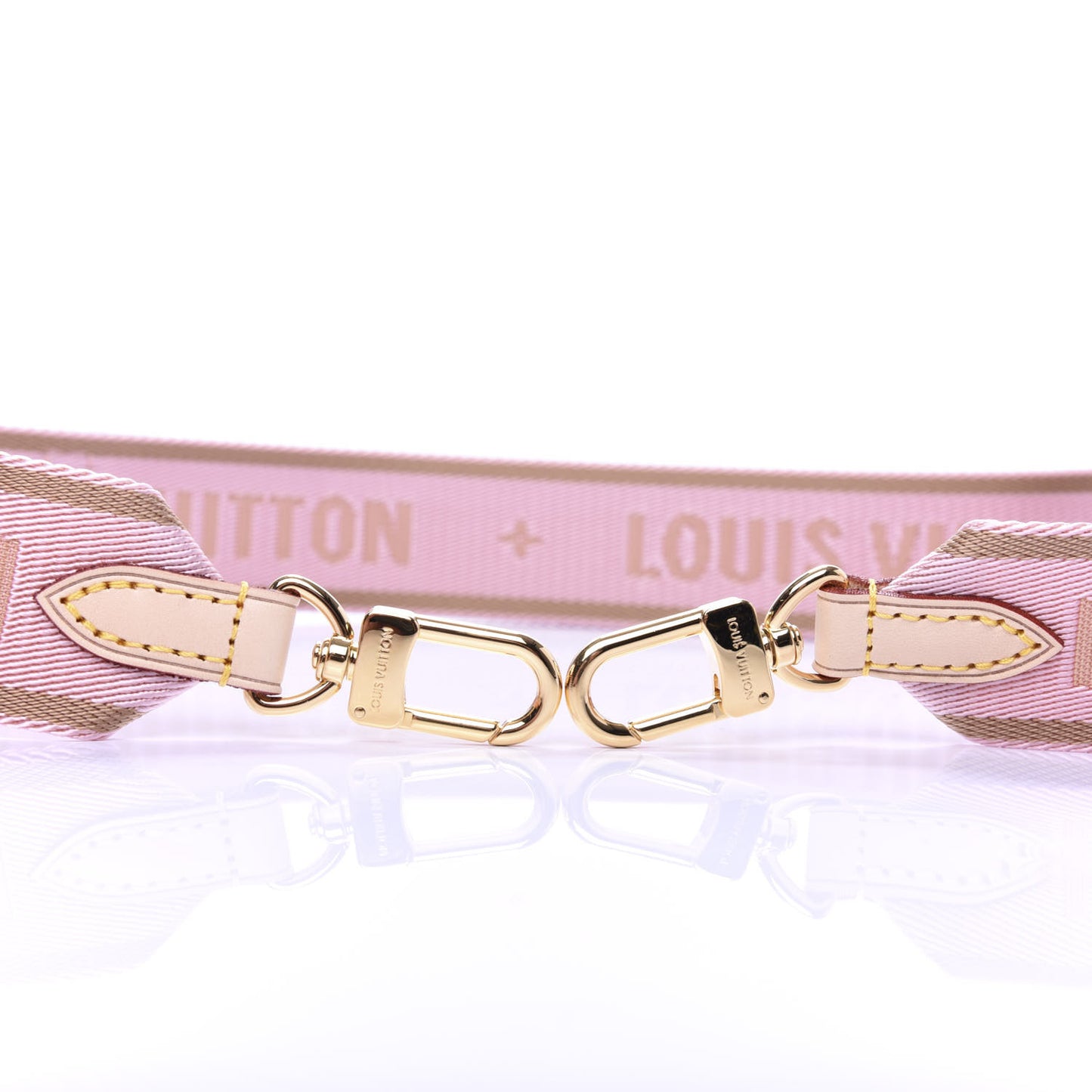 Monogram Multi Pochette Accessories Shoulder Strap Rose Clair