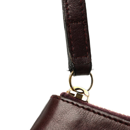 Gucci Guccissima D Gold Wristlet Bordeaux 8 of 8