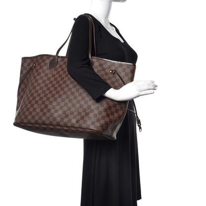 Louis Vuitton Damier Ebene Neverfull GM 2 of 14