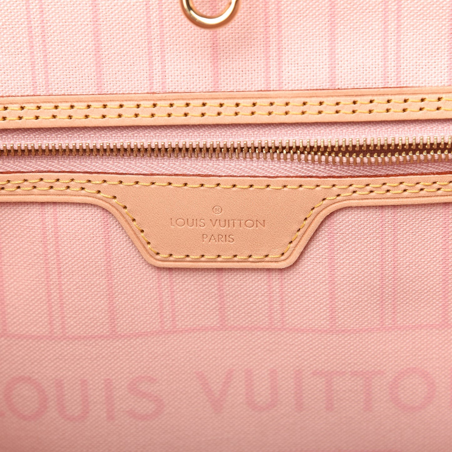 Damier Azur Neo Neverfull MM Rose Ballerine